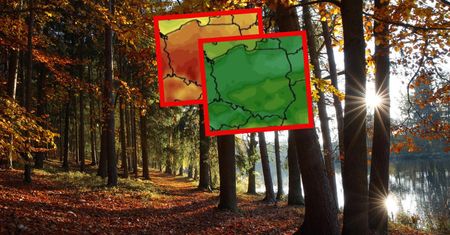 Ostatnie ciepłe dni. Na mapach widać gwałtowną zmianę