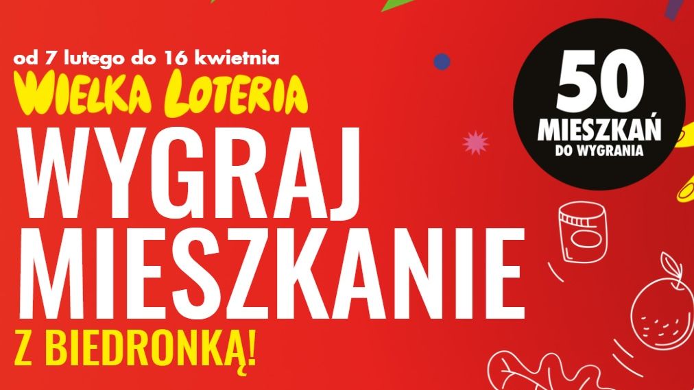 Biedronka loteria wyniki losowania 22.02