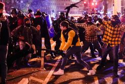 USA. Protest zwolenników Donalda Trumpa. Są ranni