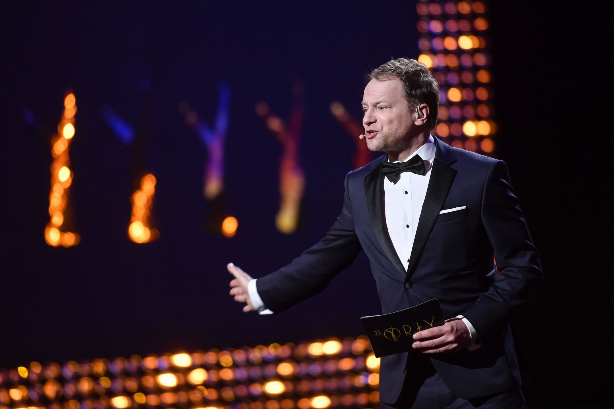 Orły 2023. Maciej Stuhr ŻARTUJE z ojca na scenie