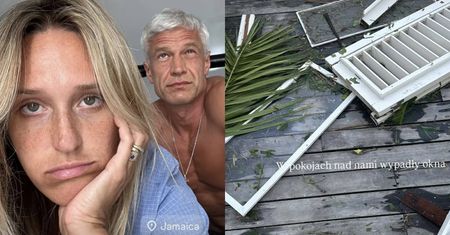 Aleksandra Żebrowska pokazała skutki szalejącego huraganu. Niepokojące kadry: "Wypadły OKNA"