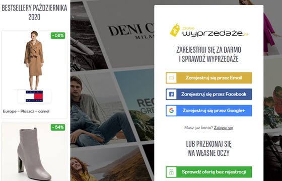 Looksoft Advertising dla marki Złote Wyprzedaże