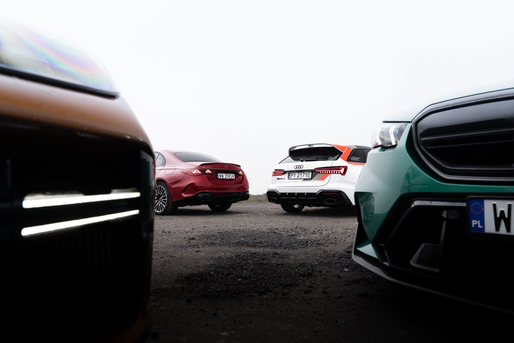 Audi RS 6 Avant GT, BMW M5, Mercedes-AMG E 53, Porsche Panamera