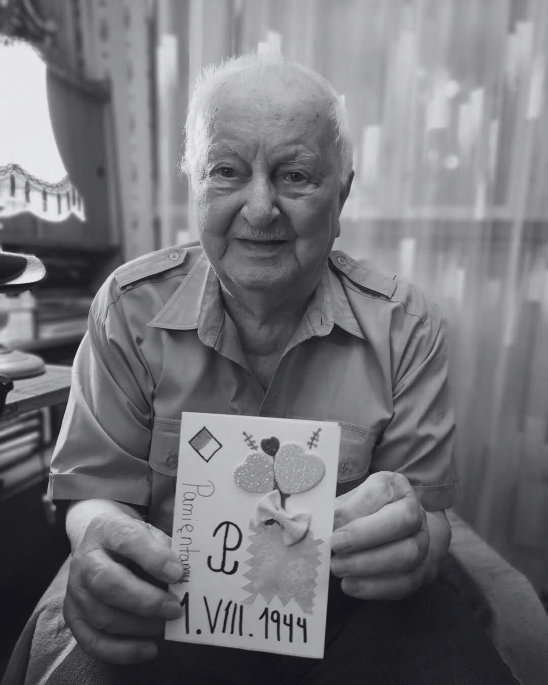 Nie żyje słynny powstaniec Jerzy Kasprzak. Odszedł w Boże Narodzenie