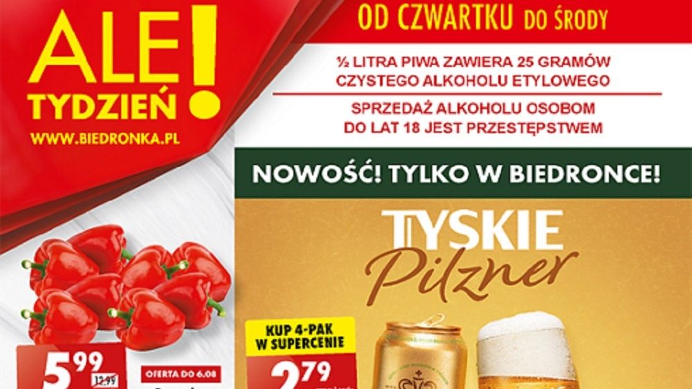 Biedronka gazetka od 4.08 22 - czwartku 4 sierpnia
