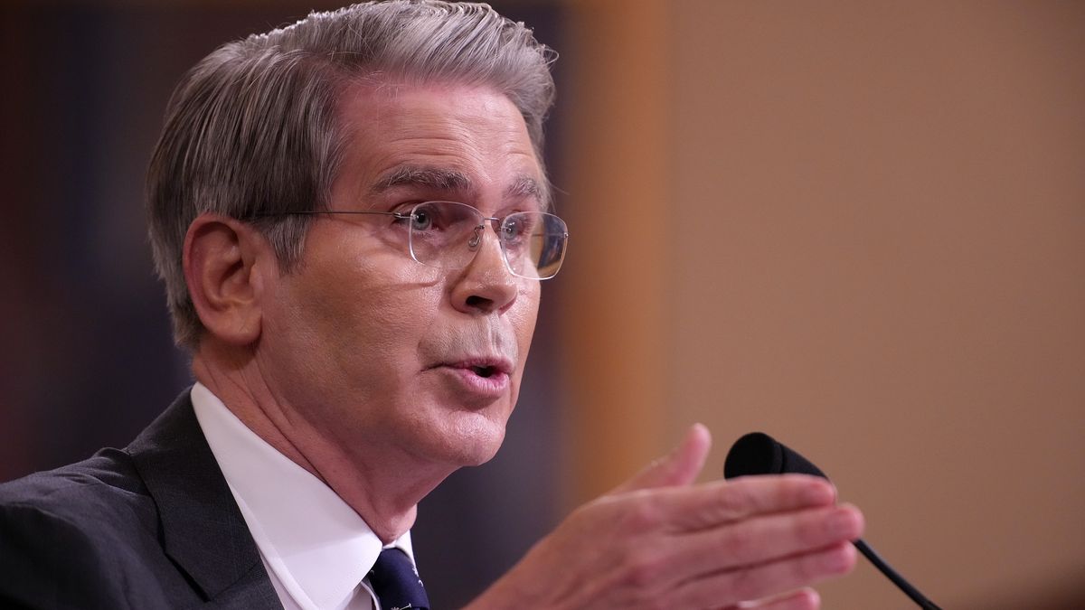 WASHINGTON, DC - JUNE 11: U.S. Treasury Secretary Scott Bessent testifies before the House Ways and Means Committee in the Rayburn House Office Building on June 11, 2025 in Washington, DC. Bessent testified on the priorities of the Treasury Department. (Photo by Kevin Dietsch/Getty Images)