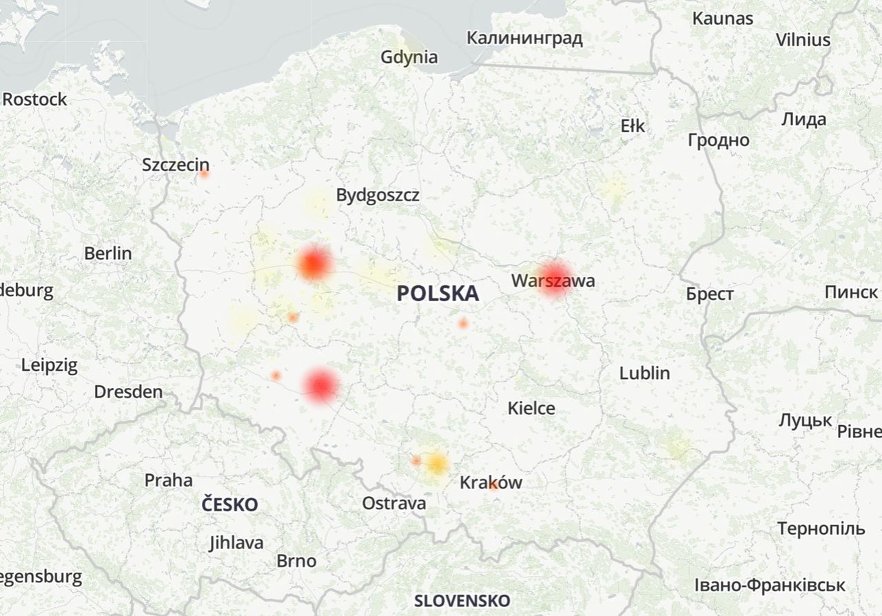 Awaria usług Inea. Nie działa telewizja i internet (aktualizacja)