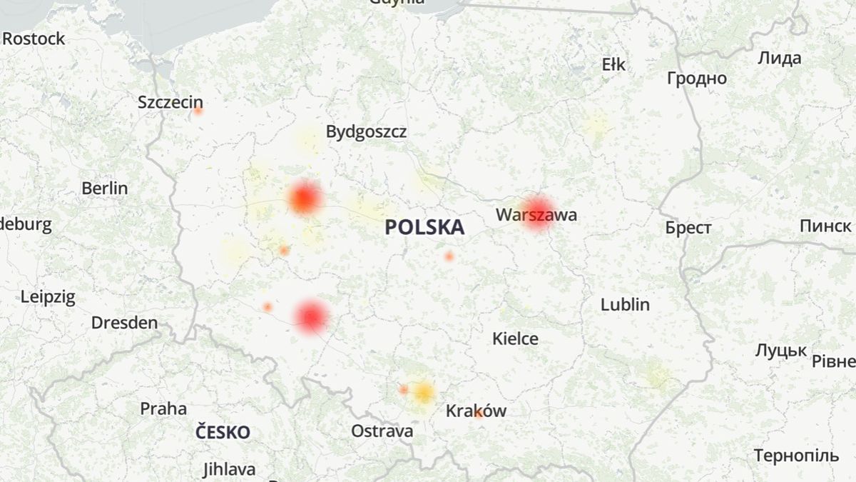 Trwa awaria w firmie Inea