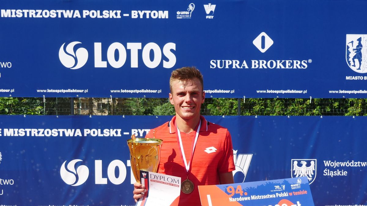 Kacper Żuk, triumfator 94 mistrzostw Polski