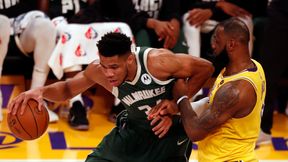 Giannis Antetokounmpo podziwia LeBrona Jamesa. "Jest najlepszy"