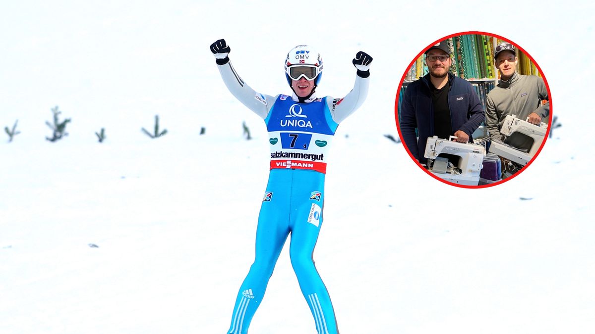WP SportoweFakty / Na dużym zdjęciu: Kenneth Gangnes (Getty Images), w kółku: Adrian Livelten i Kenneth Gangnes (Instagram)