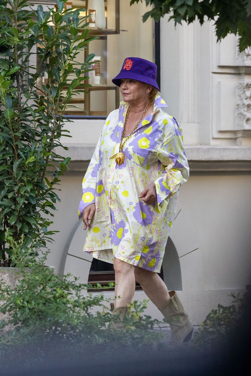 Naturalna Katarzyna Figura "przyłapana" na mieście