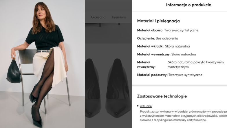 Maja Ostaszewska w skórzanych butach