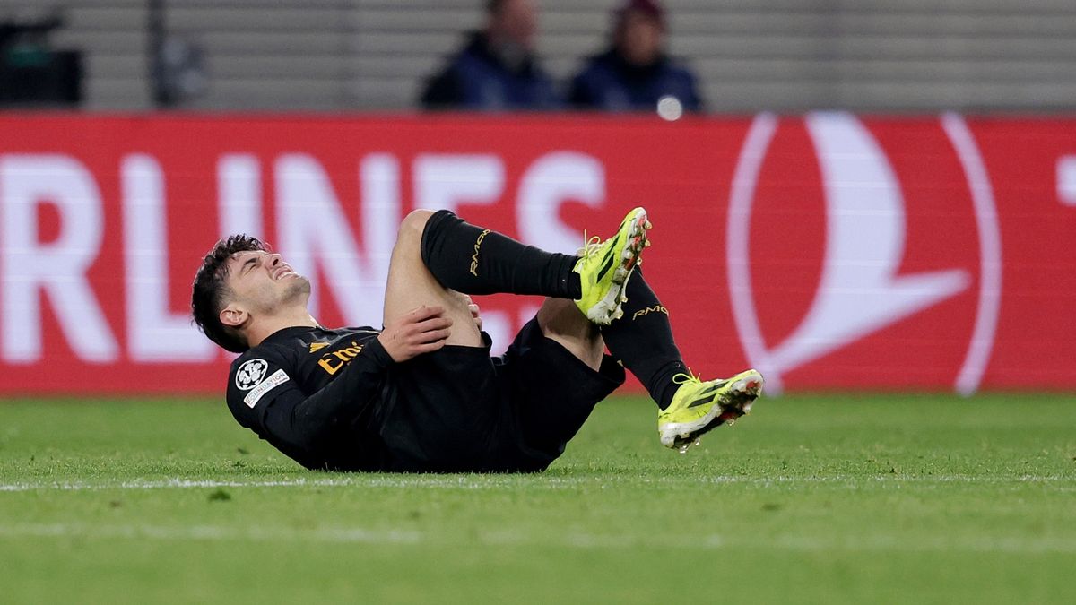 Getty Images / David S. Bustamante / Na zdjęciu: Brahim Diaz nie ukończył meczu w Lipsku z powodu kontuzji