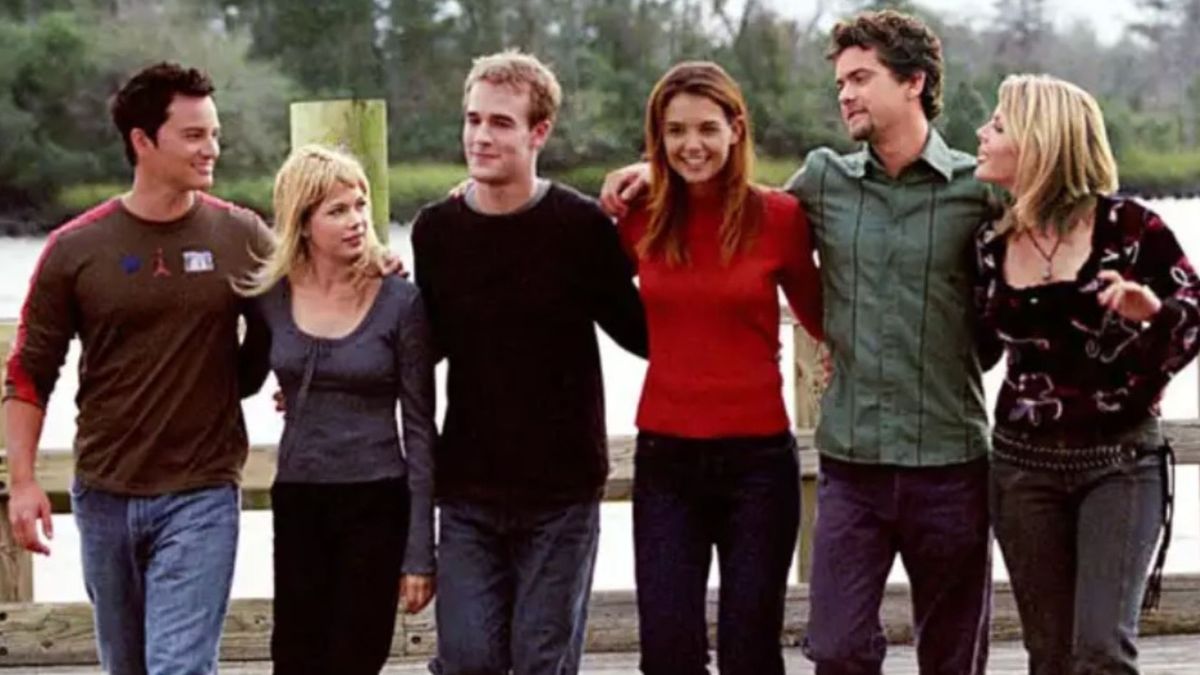 Tak wyglądał James van der Beek w "Jeziorze Marzeń"