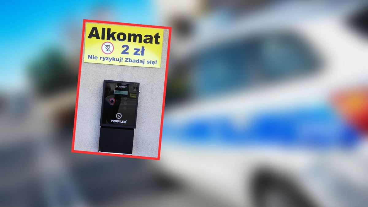 Mężczyzna zmarł po skorzystaniu z alkomatu