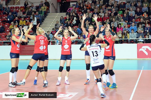 Czy w środę zawodniczki Muszynianki znów będą cieszyć się ze zwycięstwa?