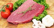Surowy udziec wołowy bez kości (samo mięso)