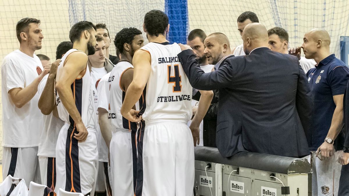 Materiały prasowe / GTK Gliwice / Ryszard Jędrzejewski / GTK Gliwice podczas debiutu we własnej hali