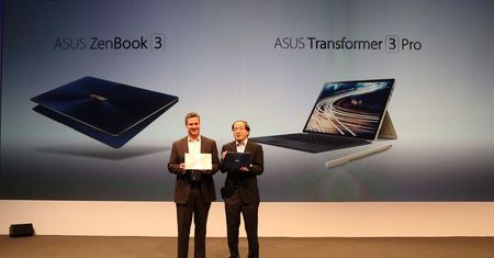 ZenBook 3, Transformer 3 (Pro) i ZenScreen na konferencji firmy ASUS