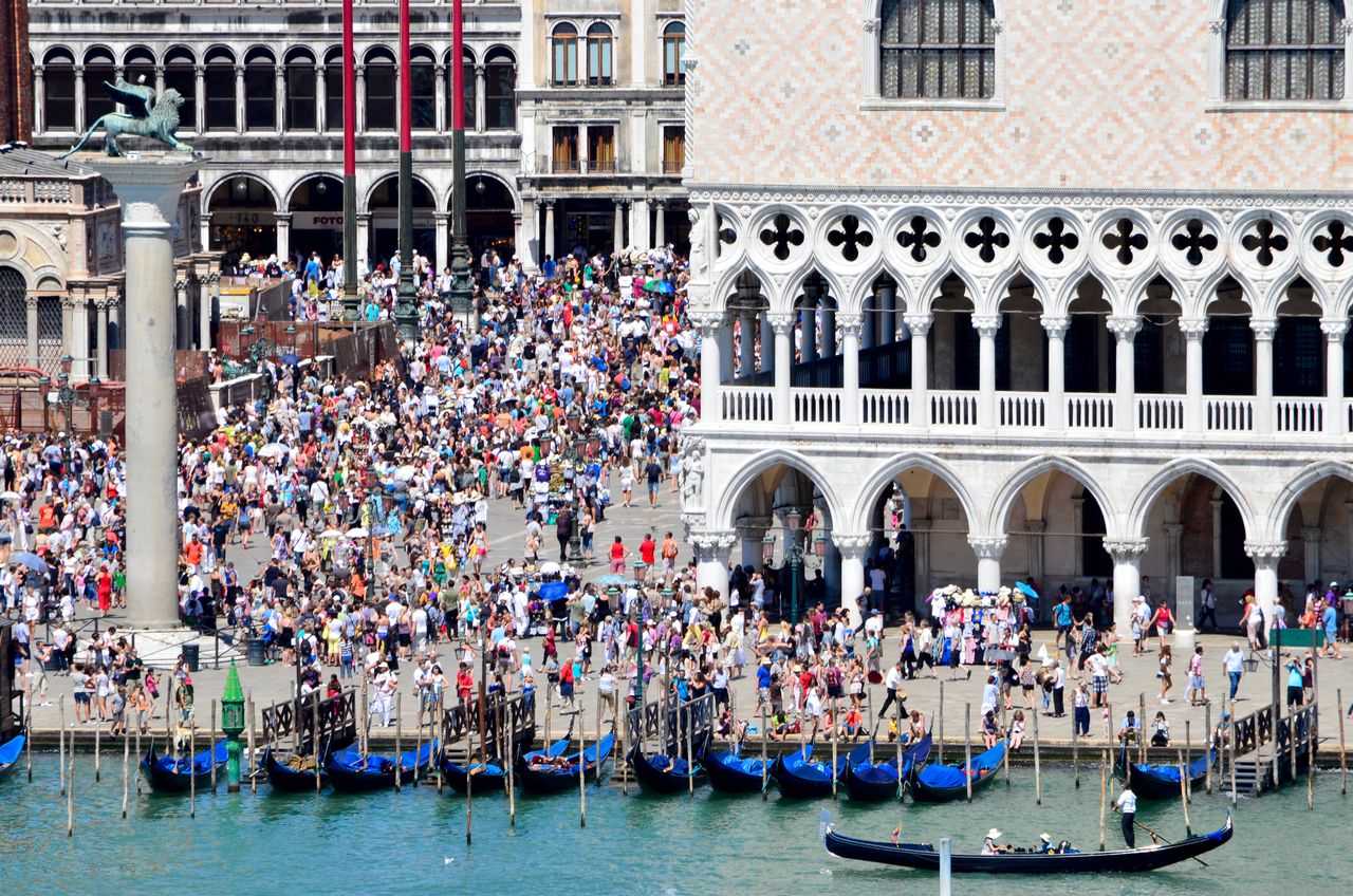 Tourists going to Venice for one day must remember the need to buy a ticket.