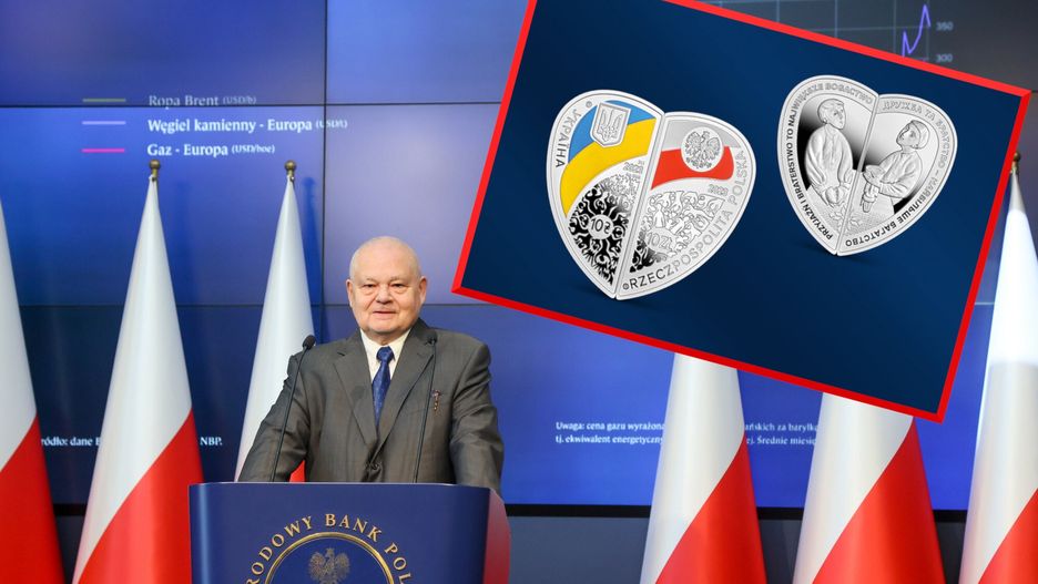 Wspólne kolekcjonerskie monety NBP i Narodowego Banku Ukrainy
