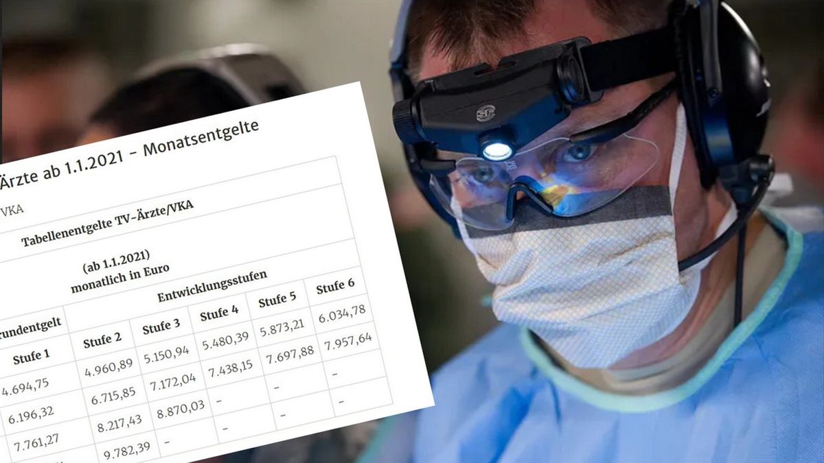 Polscy lekarze ścigani są do pracy za granicę. Powód? Wystarczy rzucić okiem na tę tablę. Oto jak się zarabia w Niemczech.