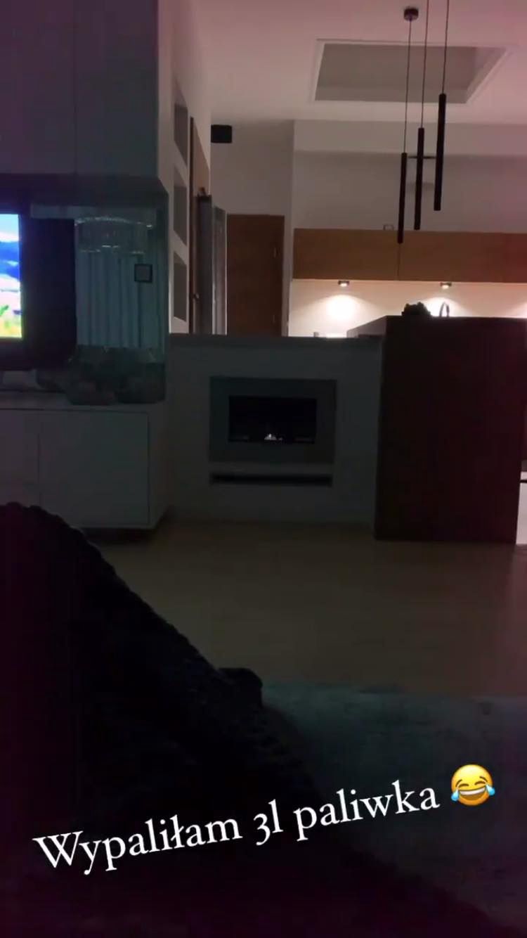 Blanka Lipińska podejrzewa zatrucie biokominkiem