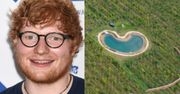 Ed Sheeran zbudował nielegalny basen za PONAD DWA MILIONY i ogrodził go płotem!