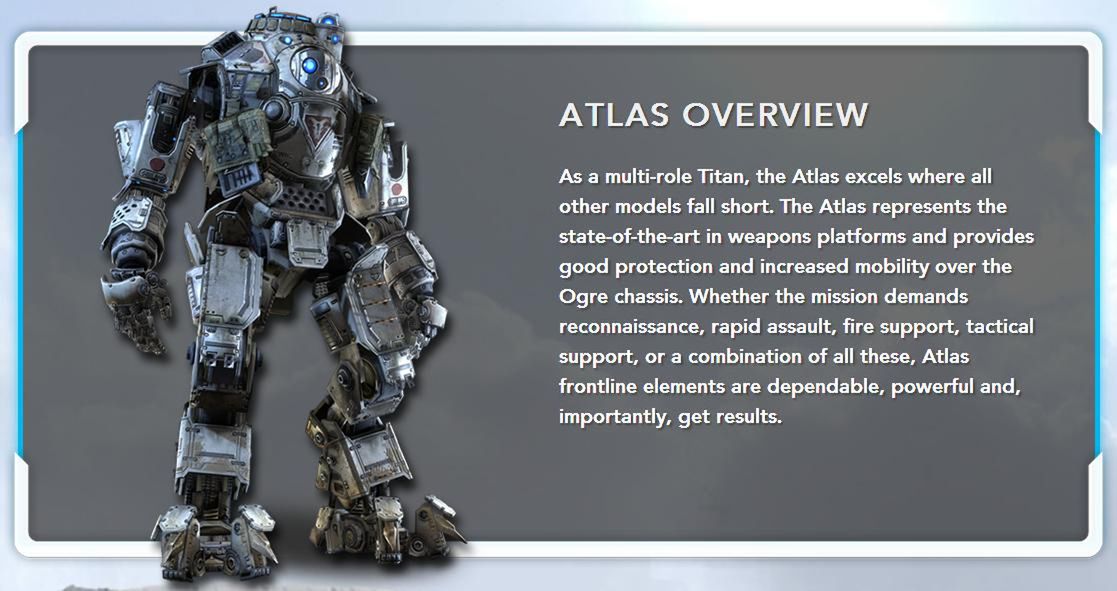 Mechów nigdy dość - oto Atlas z Titanfall