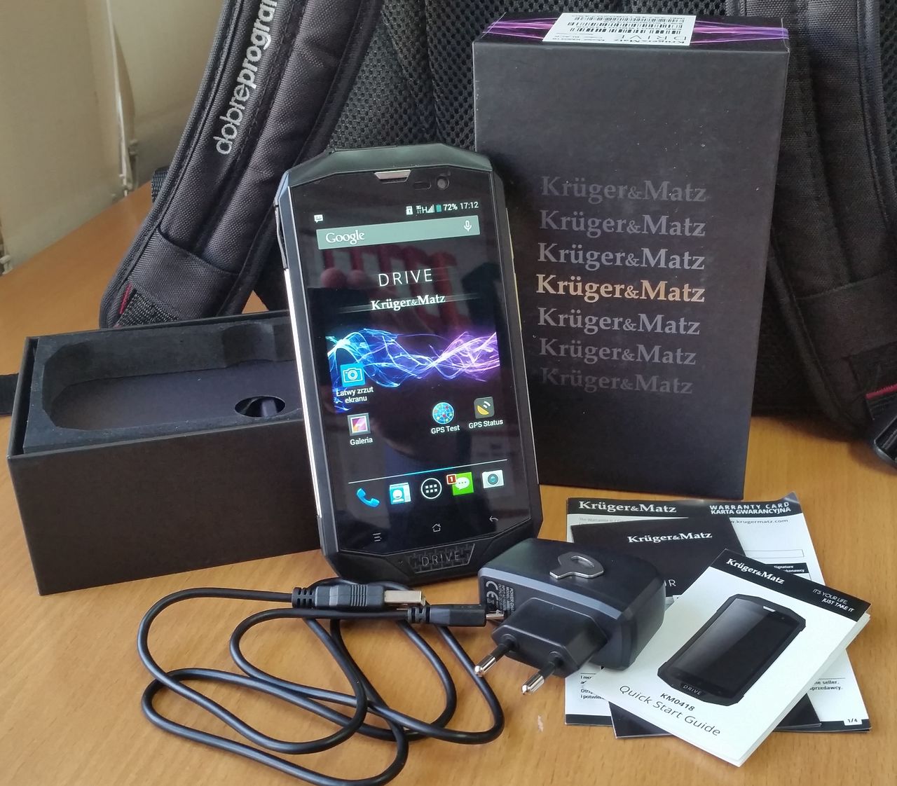 Kruger&Matz Drive 3 — warty uwagi pancerny smartfon