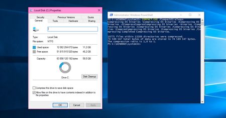 Skorzystaj z Compact OS i odchudź Windows 10 o kilka gigabajtów