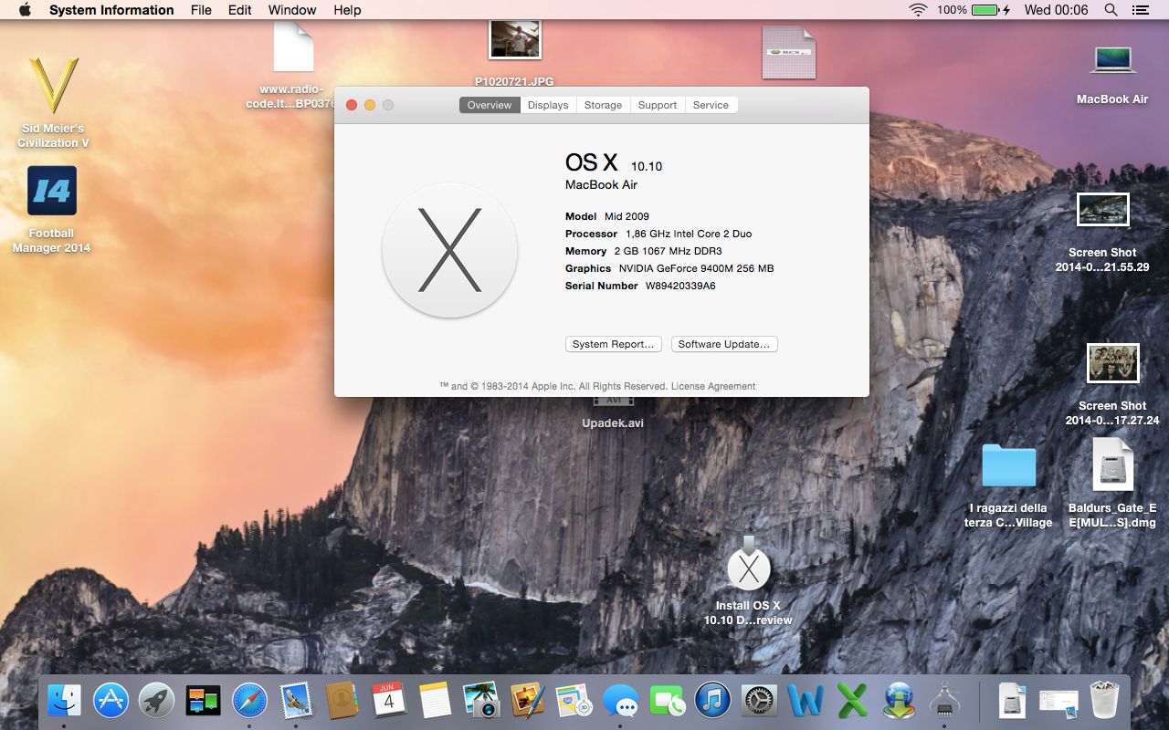 OS X 10.10 Yosemite – pierwsze wrażenia użytkownika (część 1)