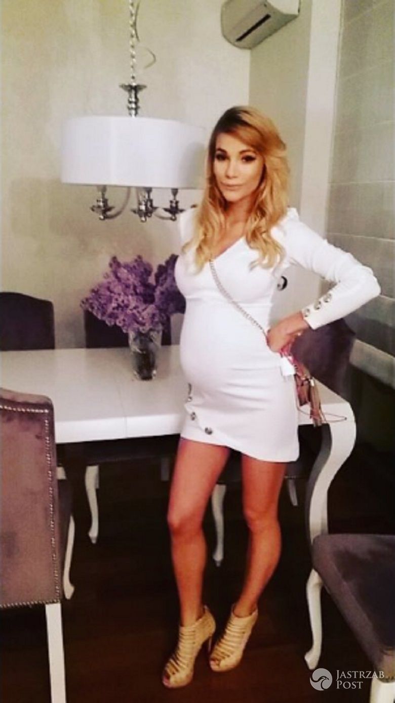 Maja Bohosiewicz na baby shower