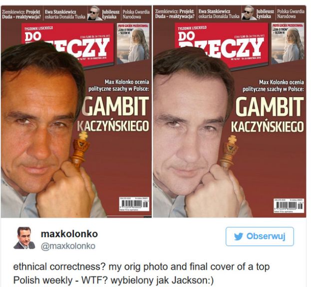Mariusz Max Kolonko o okładce "Do Rzeczy": "Wybielony jak Jackson" (FOTO)