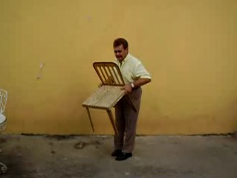 Niesamowite przenośne krzesło [wideo]