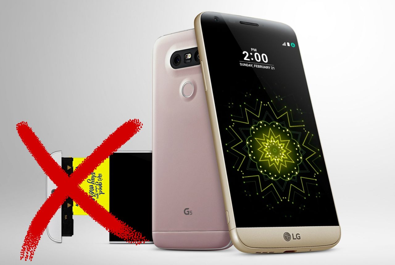 LG LV5 to G5 bez modułów?