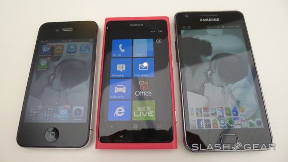 Przeglądarkowe starcie na szczycie: iPhone 4S vs Galaxy S II vs Lumia 800 [wideo] 1
