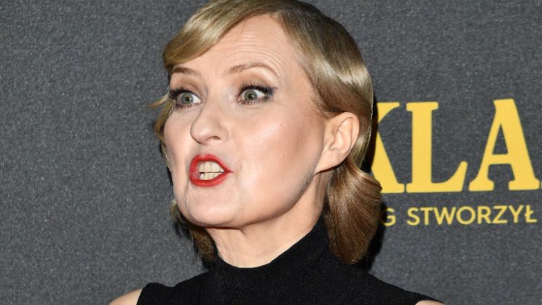 Iza Kuna na premierze "Klary"