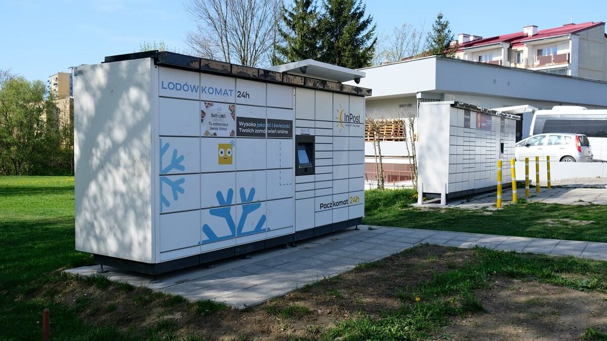 Lodówkomat i paczkomat InPost