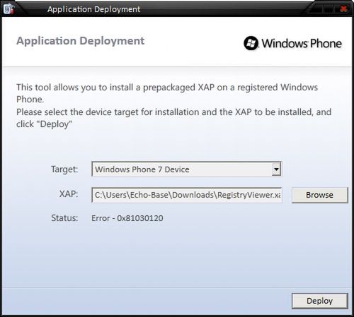 Nie wszystkie aplikacje homebrew zostaną uruchomione na WP7 1