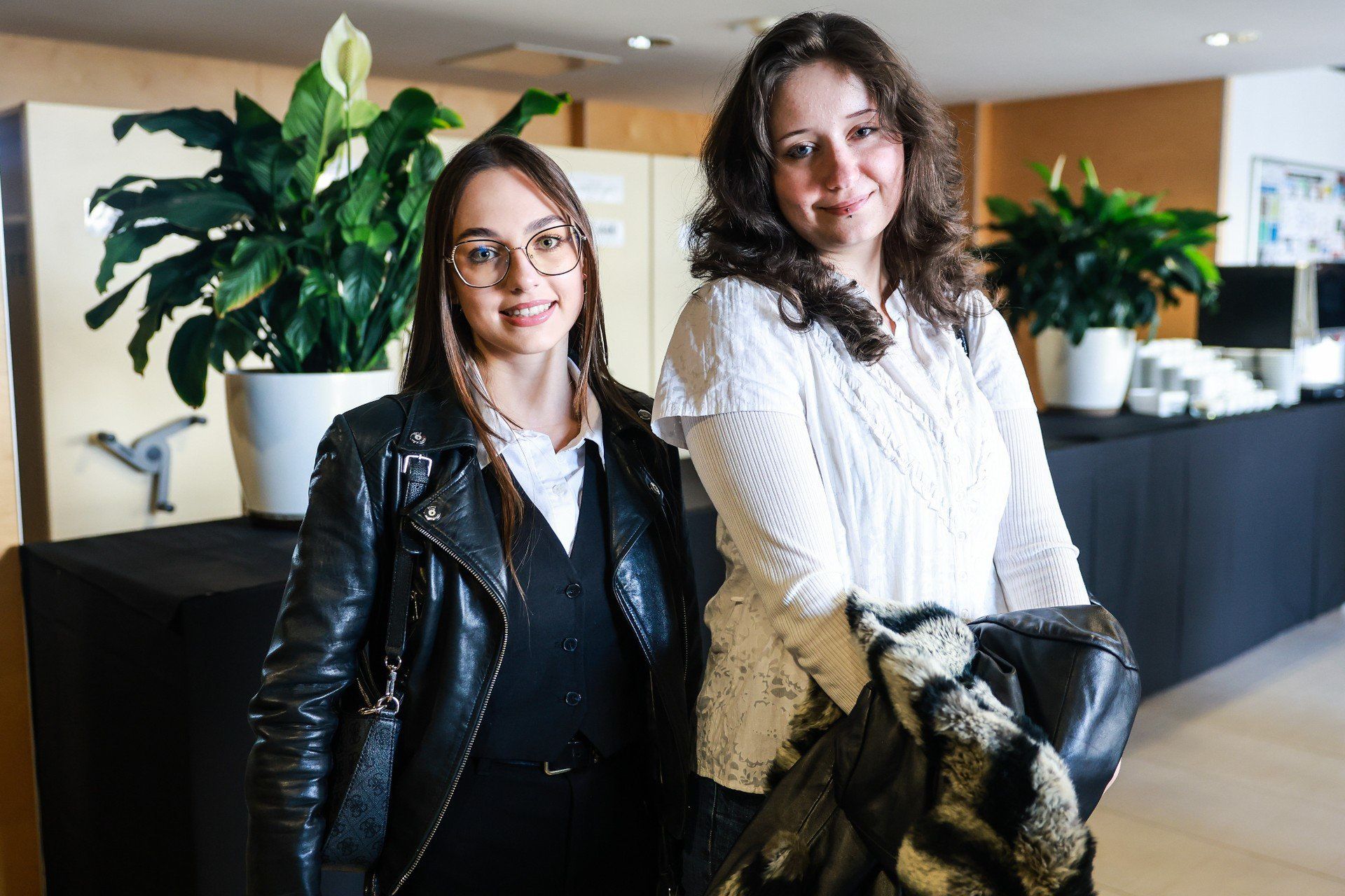 Weronika i Sandra. Inauguracja roku akademickiego 2025/2026 na Uniwersytecie Przyrodniczym w Poznaniu.
