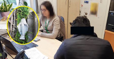 Cudzoziemiec zrobił to z figurką Matki Boskiej. Grozi mu 5 lat więzienia