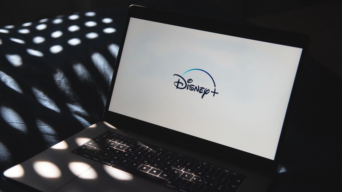 Disney+ na laptopie, zdjęcie ilustracyjne