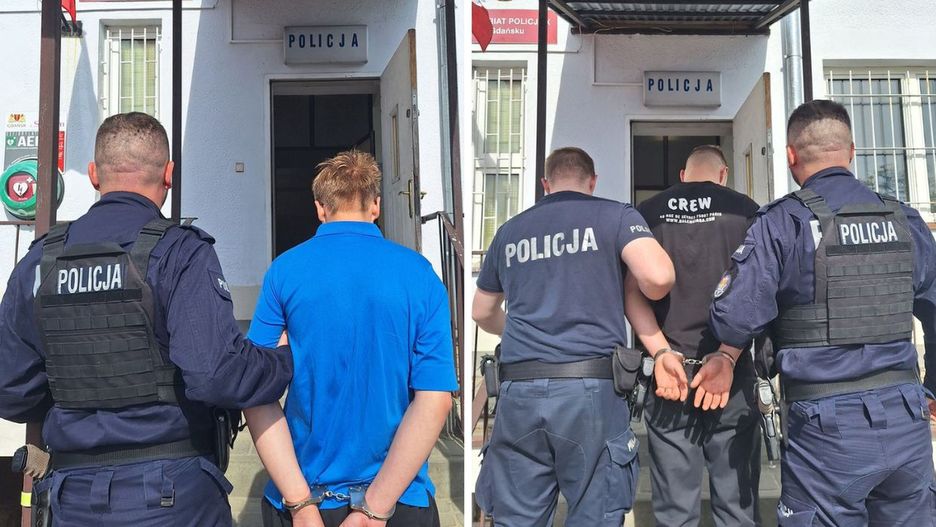 Policja zatrzymała w Gdańsku trzech młodych mężczyzn, którzy próbowali dokonać rozboju przed jednym ze sklepów