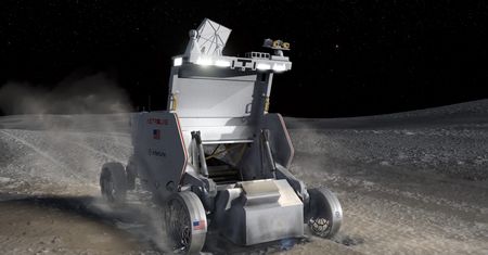 Będzie wydobywać hel-3 na Księżycu. Budują nowatorskiego robota