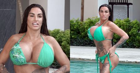 Katie Price relaksuje się w Tajlandii, dumnie prezentując biust po 16 (!) OPERACJACH (ZDJĘCIA)