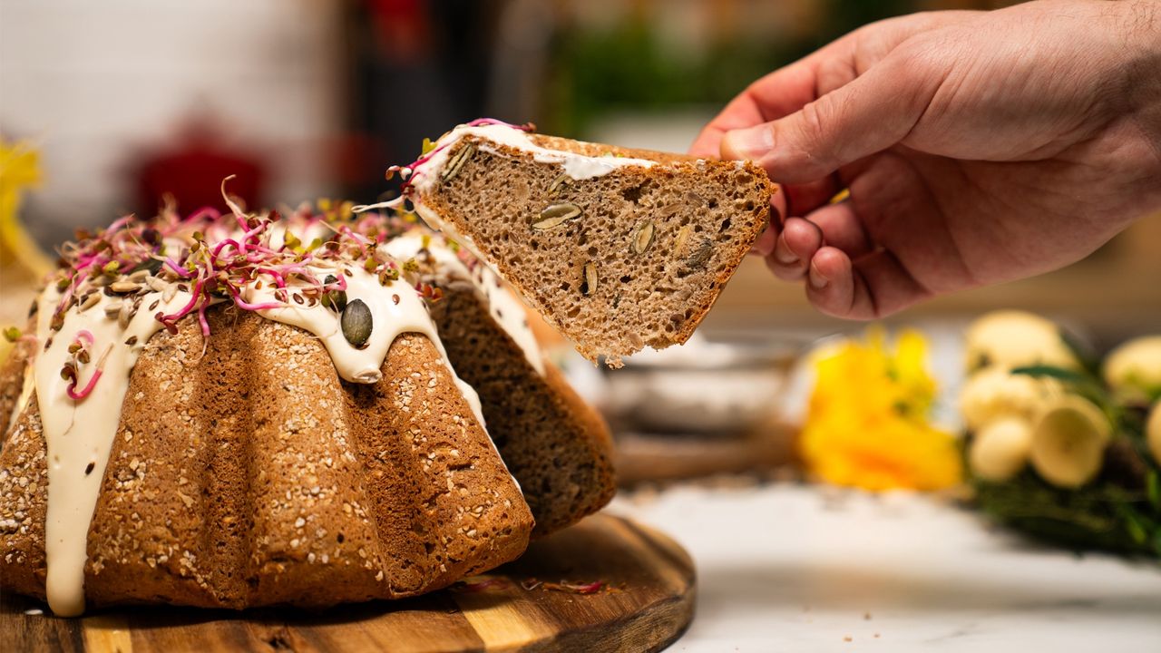 Babka chlebek na słono