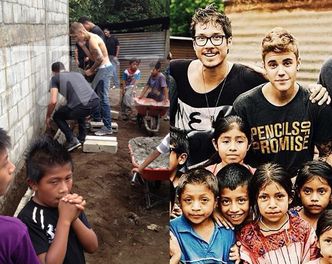 Bieber BUDUJE szkołę w Gwatemali (ZDJĘCIA)