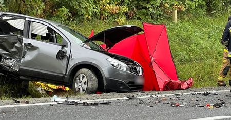 Poważny wypadek na Dolnym Śląsku. W akcji dwa śmigłowce LPR